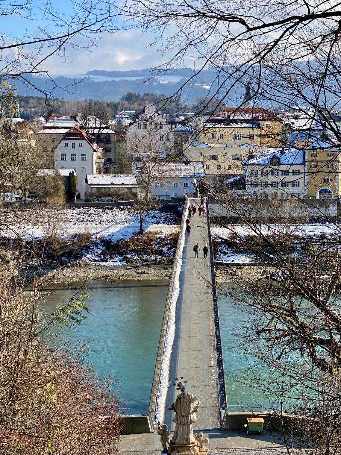Ferienwohnung An Der Idyllischen Salzachschleife Naehe Salzburg Laufen Εξωτερικό φωτογραφία